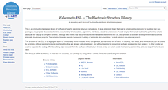 Desktop Screenshot of esl.cecam.org