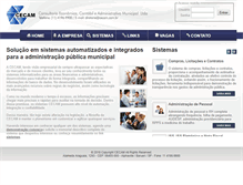 Tablet Screenshot of cecam.com.br
