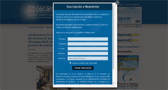 Desktop Screenshot of cecam.es